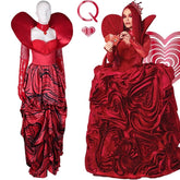 Queen of Hearts Cosplay Costume - Alice in Wonderland Movie Outfit - Coscosmos