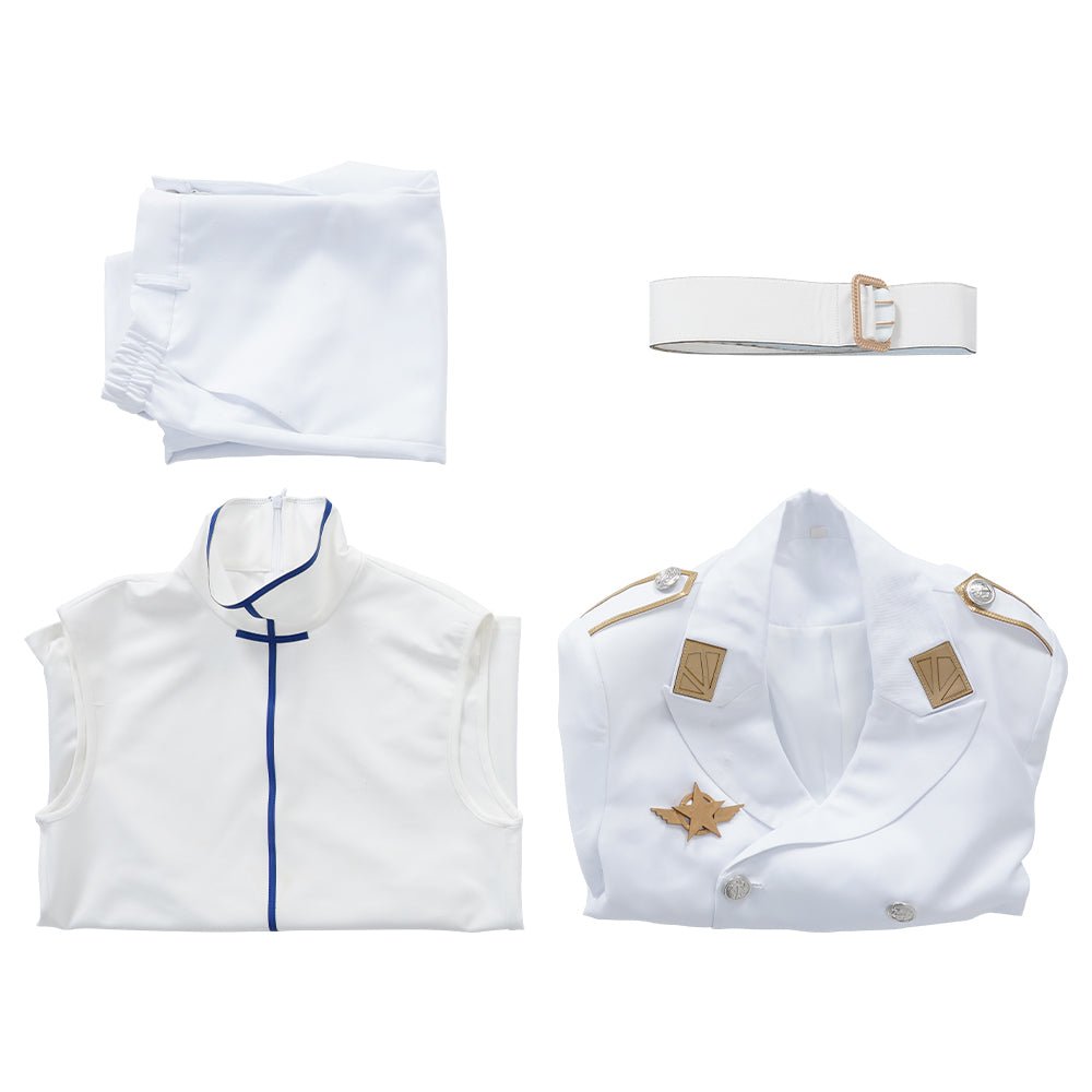 Quincy Ishida Uryuu Ginreigojiaku Cosplay Costume Men Clothes Halloween Party Uniform Suit - Coscosmos Quincy Ishida Uryuu Ginreigojiaku Cosplay Costume Men Clothes Halloween Party Uniform Suit - Coscosmos