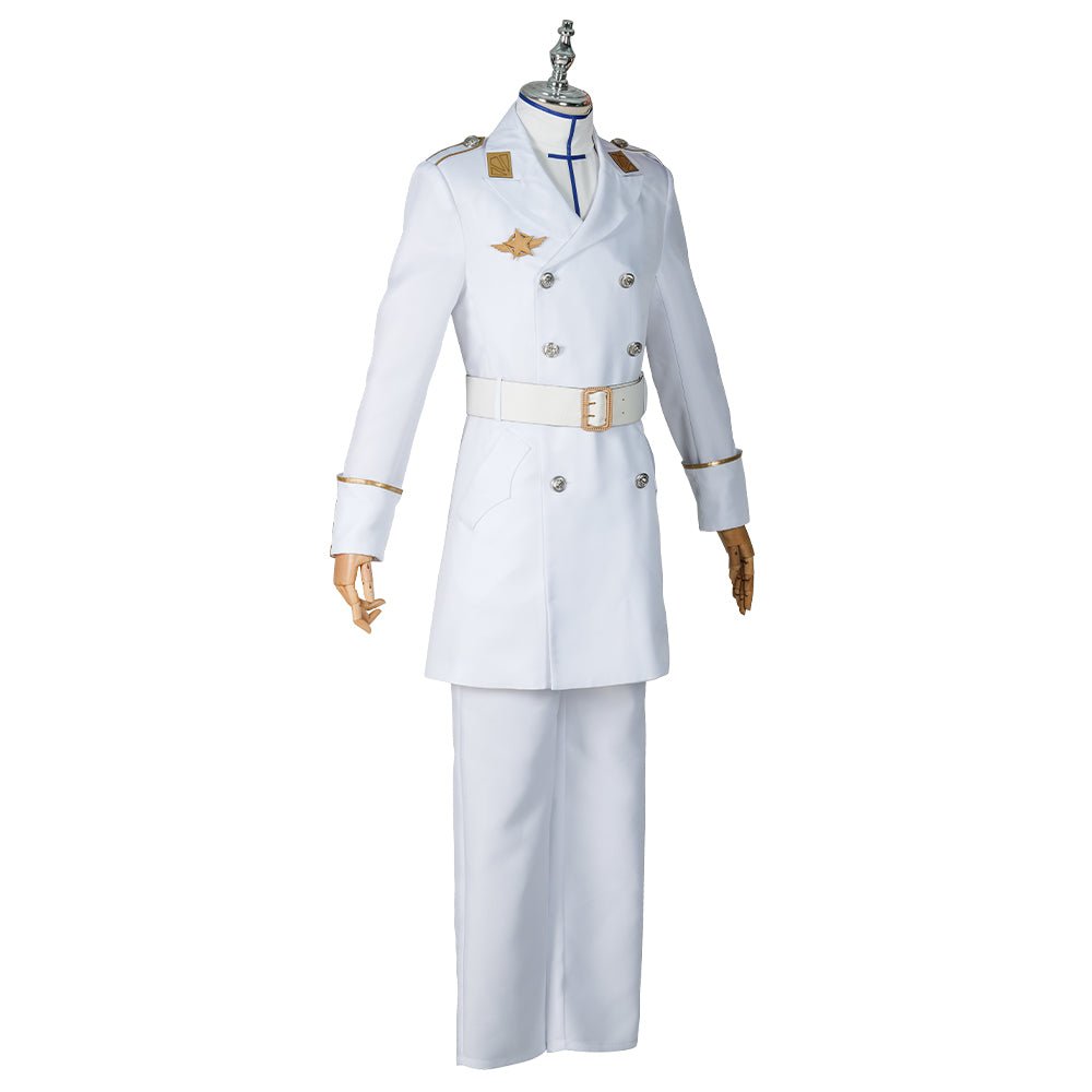 Quincy Ishida Uryuu Ginreigojiaku Cosplay Costume Men Clothes Halloween Party Uniform Suit - Coscosmos Quincy Ishida Uryuu Ginreigojiaku Cosplay Costume Men Clothes Halloween Party Uniform Suit - Coscosmos