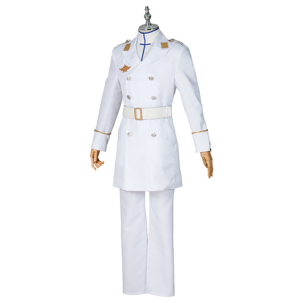 Quincy Ishida Uryuu Ginreigojiaku Cosplay Costume Men Clothes Halloween Party Uniform Suit - Coscosmos Quincy Ishida Uryuu Ginreigojiaku Cosplay Costume Men Clothes Halloween Party Uniform Suit - Coscosmos
