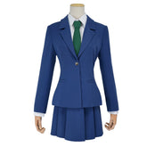 Ran Mouri Teitan High School Uniform Cosplay Costume for Detective Conan Fans - Coscosmos