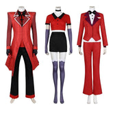 Ready Stock Helluva Boss Cosplay Costume Vaggie Alastor Charlie Morningstar Suit Cosplay Outfit - Coscosmos