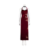 Resident Evil 4 Remake Ada Wong Qipao Cosplay Costume, High Quality Outfit - Coscosmos