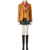 Resident Evil 4 Remake Cosplay Costume - Ashley Graham Classic Outfit Casual College Style Game Cos Full Set - Coscosmos