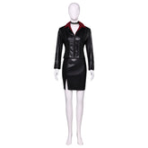 Resident Evil: Damnation Ada Wong Leather Cosplay Costume - Coscosmos