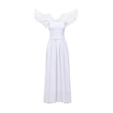 Romeo and Julia - Juliet White Dress Cosplay Costume - Coscosmos