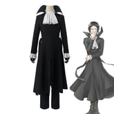 Ryunosuke Akutagawa Cosplay Costume - Bungo Stray Dogs Anime Outfit - Coscosmos