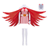 Science Ninja Team Gatchaman Pink Jun Cosplay Costume – Official Anime Outfit - Coscosmos