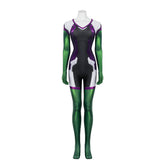 She - Hulk: Attorney at Law Cosplay Jumpsuit – Superhero Jennifer Walters Costume for Halloween & Events - Coscosmos