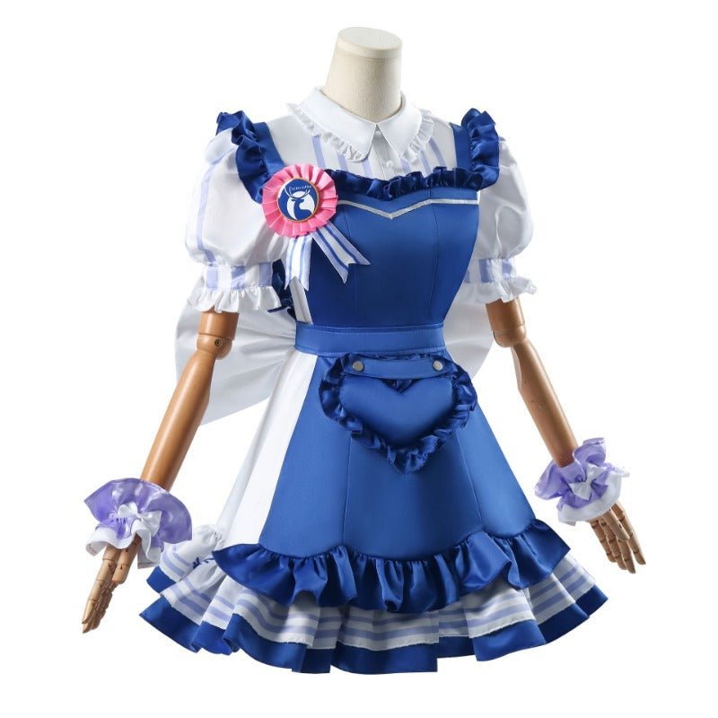 Sigewinne & Clorinde Genshin Impact Crossover Cosplay Costume - Coscosmos Sigewinne & Clorinde Genshin Impact Crossover Cosplay Costume - Coscosmos