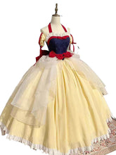 Snow Diary Lolita Running Princess Yellow Birthday Party Adult Ceremony Evening Dress Lolita Puff Dress - Coscosmos