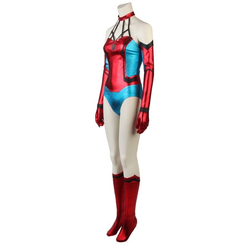Spider - Man Girl's Dressing Cosplay Costume for Halloween & Roleplay - Coscosmos Spider - Man Girl's Dressing Cosplay Costume for Halloween & Roleplay - Coscosmos