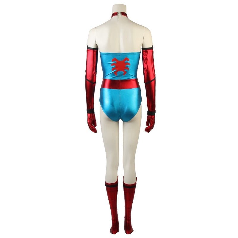 Spider - Man Girl's Dressing Cosplay Costume for Halloween & Roleplay - Coscosmos Spider - Man Girl's Dressing Cosplay Costume for Halloween & Roleplay - Coscosmos