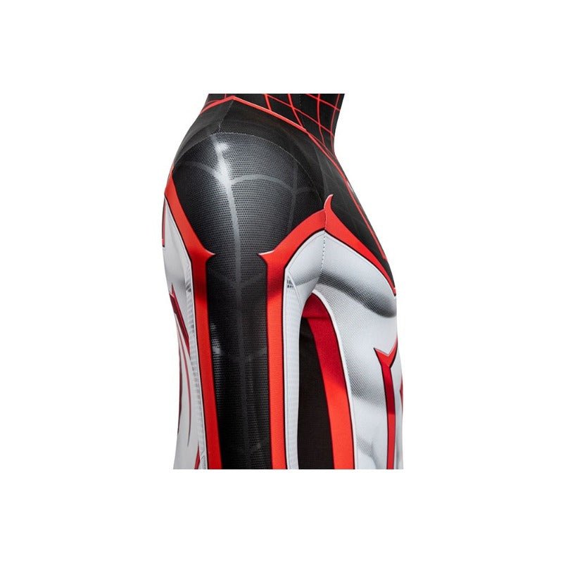 Spider - Man Miles Morales T.R.A.C.K. Suit Kids Jumpsuit Cosplay Costume - Coscosmos Spider - Man Miles Morales T.R.A.C.K. Suit Kids Jumpsuit Cosplay Costume - Coscosmos