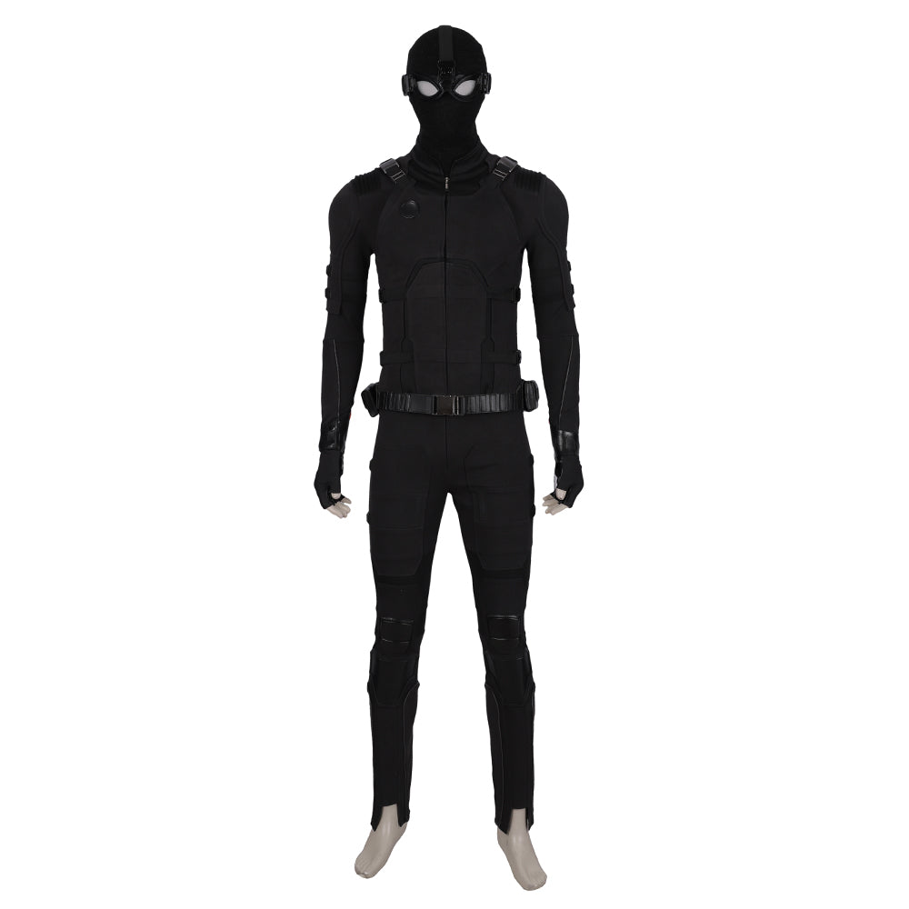 Spider - Man Stealth Suit Cosplay Costume - Movie Accurate Outfit - Coscosmos