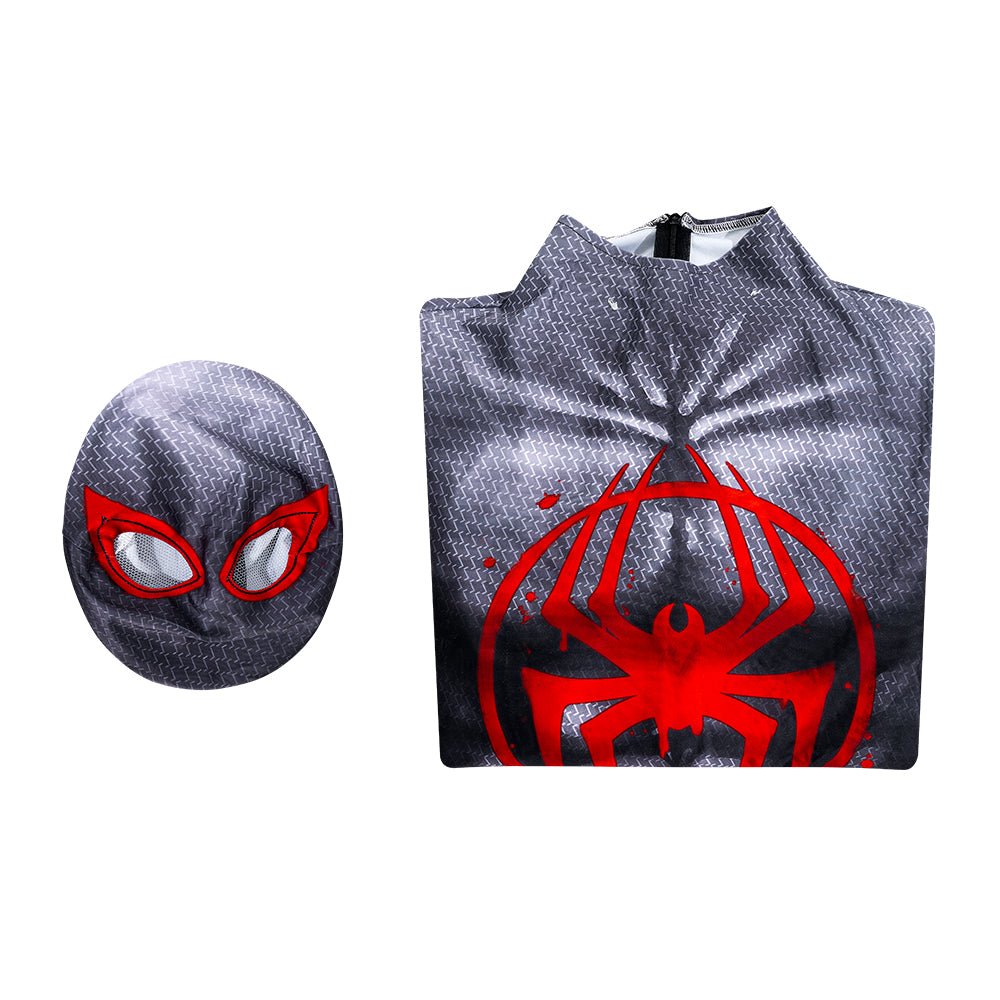 Spiderman Across the Spider - Verse Cosplay Costumes Black Spider Bodysuit - Coscosmos Spiderman Across the Spider - Verse Cosplay Costumes Black Spider Bodysuit - Coscosmos