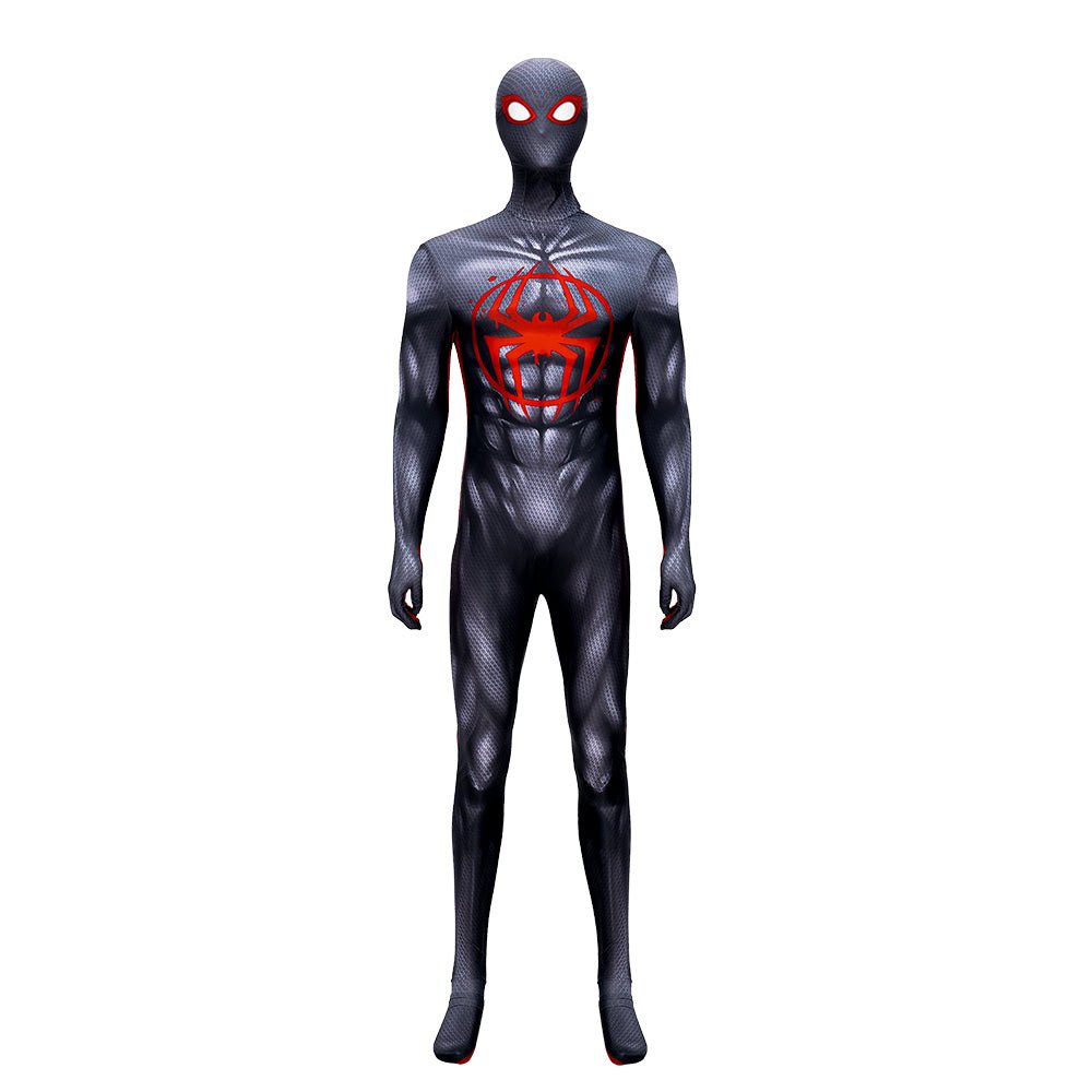 Spiderman Across the Spider - Verse Cosplay Costumes Black Spider Bodysuit - Coscosmos Spiderman Across the Spider - Verse Cosplay Costumes Black Spider Bodysuit - Coscosmos