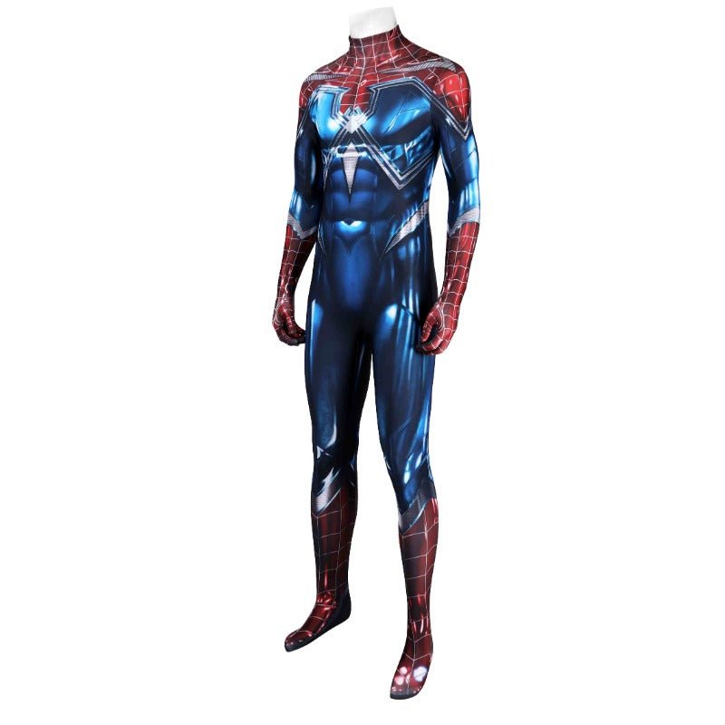 Spiderman The Resilient Suit Printed Cosplay Costume – Spider - man Halloween Suit - Coscosmos Spiderman The Resilient Suit Printed Cosplay Costume – Spider - man Halloween Suit - Coscosmos