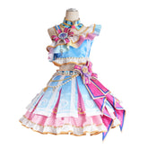 Star☆Musume Aikatsu! Ichigo, Ao, and Ran Cheer Squad Cosplay Costume Full Set for Girls - Coscosmos
