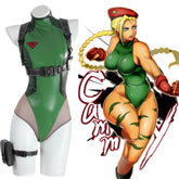 Street Fighter 6 x Overwatch Crossover Cammy & Widowmaker Cosplay Costume Complete Set - Coscosmos