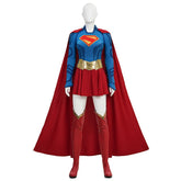 Supergirl Women's Superhero Bodysuit Cosplay Costume - Official DC Comics Inspired Design - Coscosmos