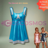 The Cheetah Girls Wendy Blue Princess Dress - Halloween Carnival Cosplay Outfit & Pajama Set - Coscosmos