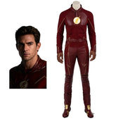 The Flash Season 2 Barry Allen Full Cosplay Costume Suit - Coscosmos