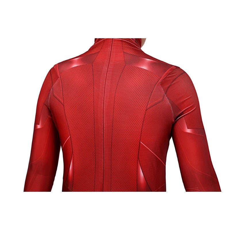 The Flash Season 5 Barry Allen Cosplay Costume Jumpsuit Mask Full Set 3D Print - Coscosmos The Flash Season 5 Barry Allen Cosplay Costume Jumpsuit Mask Full Set 3D Print - Coscosmos