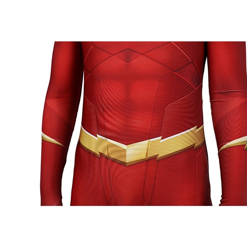 The Flash Season 5 Barry Allen Cosplay Costume Jumpsuit Mask Full Set 3D Print - Coscosmos The Flash Season 5 Barry Allen Cosplay Costume Jumpsuit Mask Full Set 3D Print - Coscosmos