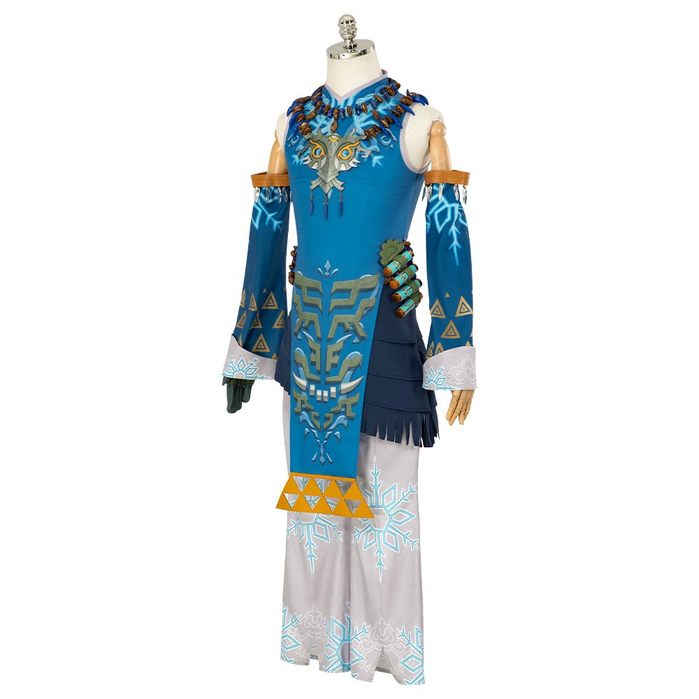 The Legend of Zelda: Tears of the Kingdom Link Cosplay Costume – Top, Trousers, Necklace & Sleeves - Coscosmos The Legend of Zelda: Tears of the Kingdom Link Cosplay Costume – Top, Trousers, Necklace & Sleeves - Coscosmos