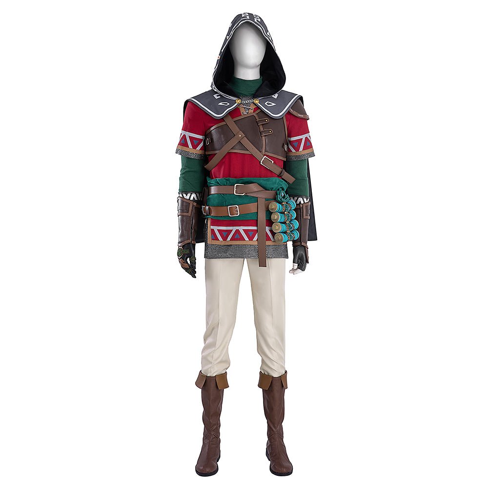 The Legend of Zelda: Tears of the Kingdom - Link (Hylian Tunic) Cosplay Costume - Coscosmos