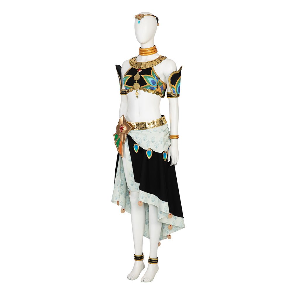 The Legend of Zelda: Tears of the Kingdom Princess Riju Cosplay Costume - Coscosmos The Legend of Zelda: Tears of the Kingdom Princess Riju Cosplay Costume - Coscosmos