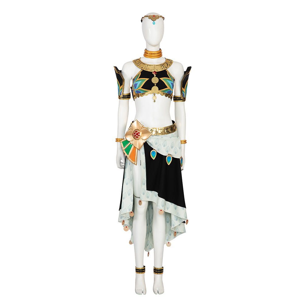 The Legend of Zelda: Tears of the Kingdom Princess Riju Cosplay Costume - Coscosmos The Legend of Zelda: Tears of the Kingdom Princess Riju Cosplay Costume - Coscosmos
