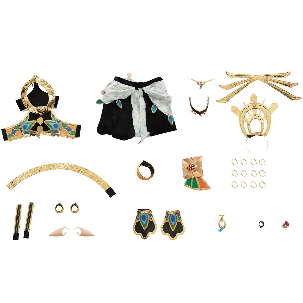 The Legend of Zelda: Tears of the Kingdom Princess Riju Cosplay Costume - Coscosmos The Legend of Zelda: Tears of the Kingdom Princess Riju Cosplay Costume - Coscosmos