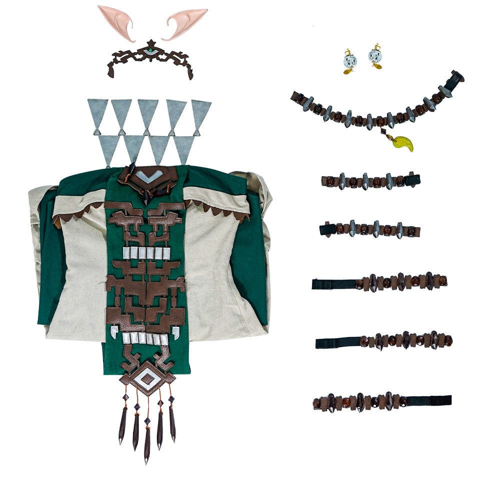 The Legend of Zelda: Tears of the Kingdom - Princess Zelda White Dress Cosplay Costume - Coscosmos The Legend of Zelda: Tears of the Kingdom - Princess Zelda White Dress Cosplay Costume - Coscosmos