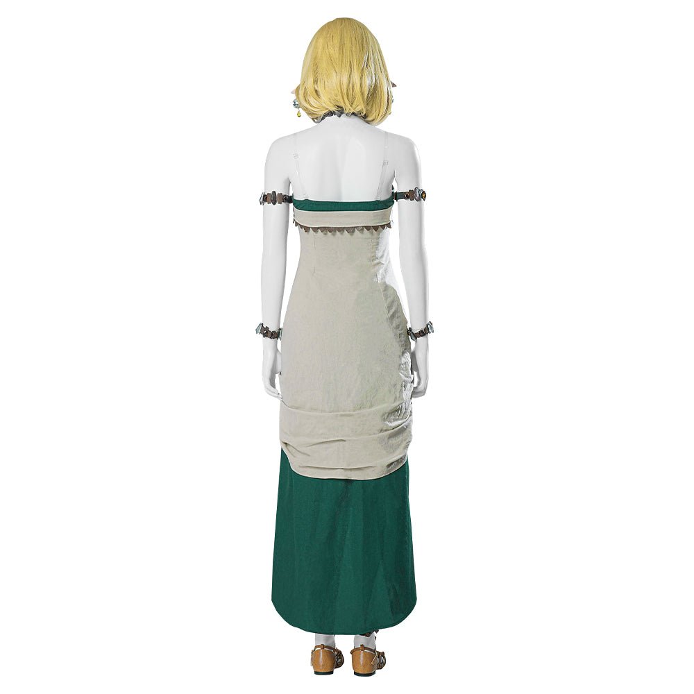 The Legend of Zelda: Tears of the Kingdom - Princess Zelda White Dress Cosplay Costume - Coscosmos The Legend of Zelda: Tears of the Kingdom - Princess Zelda White Dress Cosplay Costume - Coscosmos
