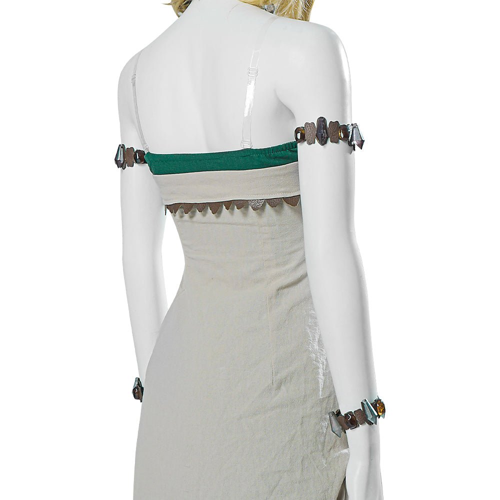 The Legend of Zelda: Tears of the Kingdom - Princess Zelda White Dress Cosplay Costume - Coscosmos The Legend of Zelda: Tears of the Kingdom - Princess Zelda White Dress Cosplay Costume - Coscosmos