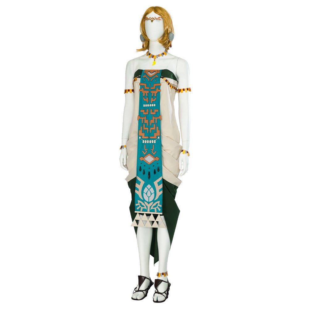 The Legend of Zelda: Tears of the Kingdom Princess Zelda (Zonai Dress) Cosplay Costume - Coscosmos The Legend of Zelda: Tears of the Kingdom Princess Zelda (Zonai Dress) Cosplay Costume - Coscosmos