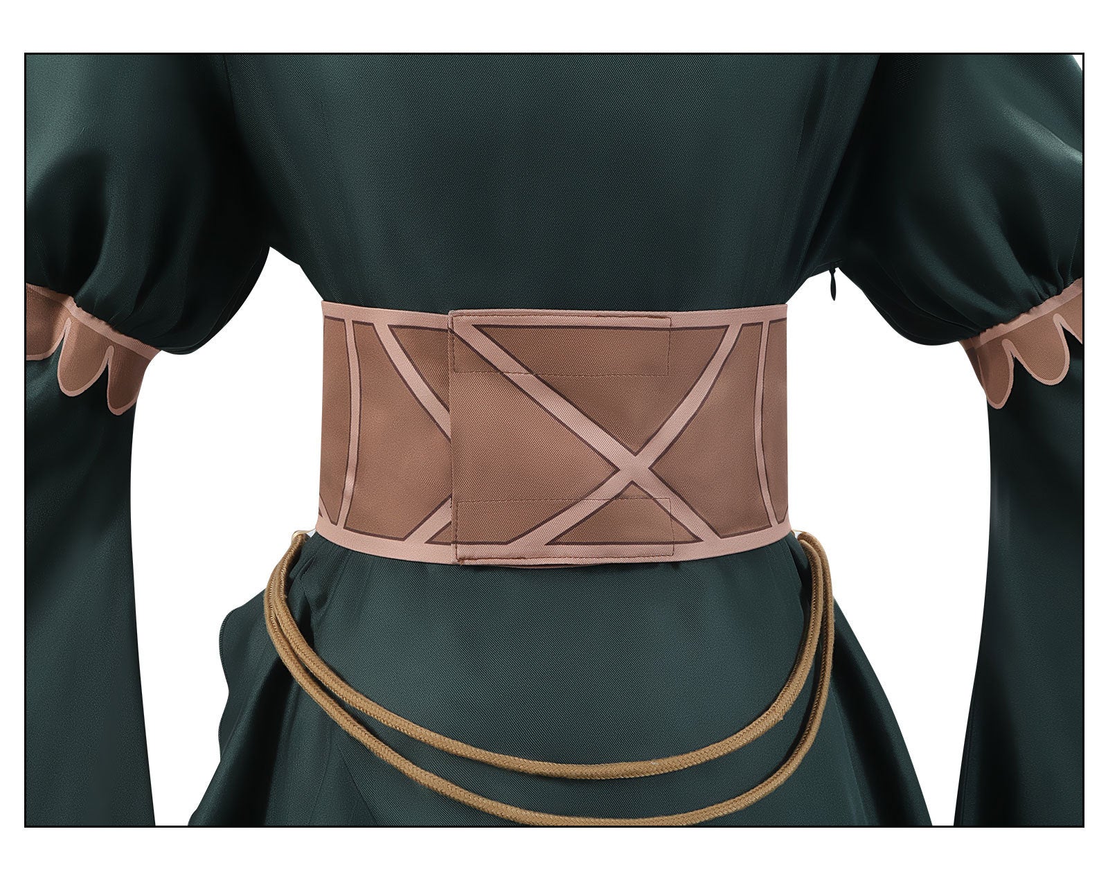 The Lord of the Rings Éowyn Green Court Gown – Helm’s Deep Cosplay Costume - Coscosmos The Lord of the Rings Éowyn Green Court Gown – Helm’s Deep Cosplay Costume - Coscosmos