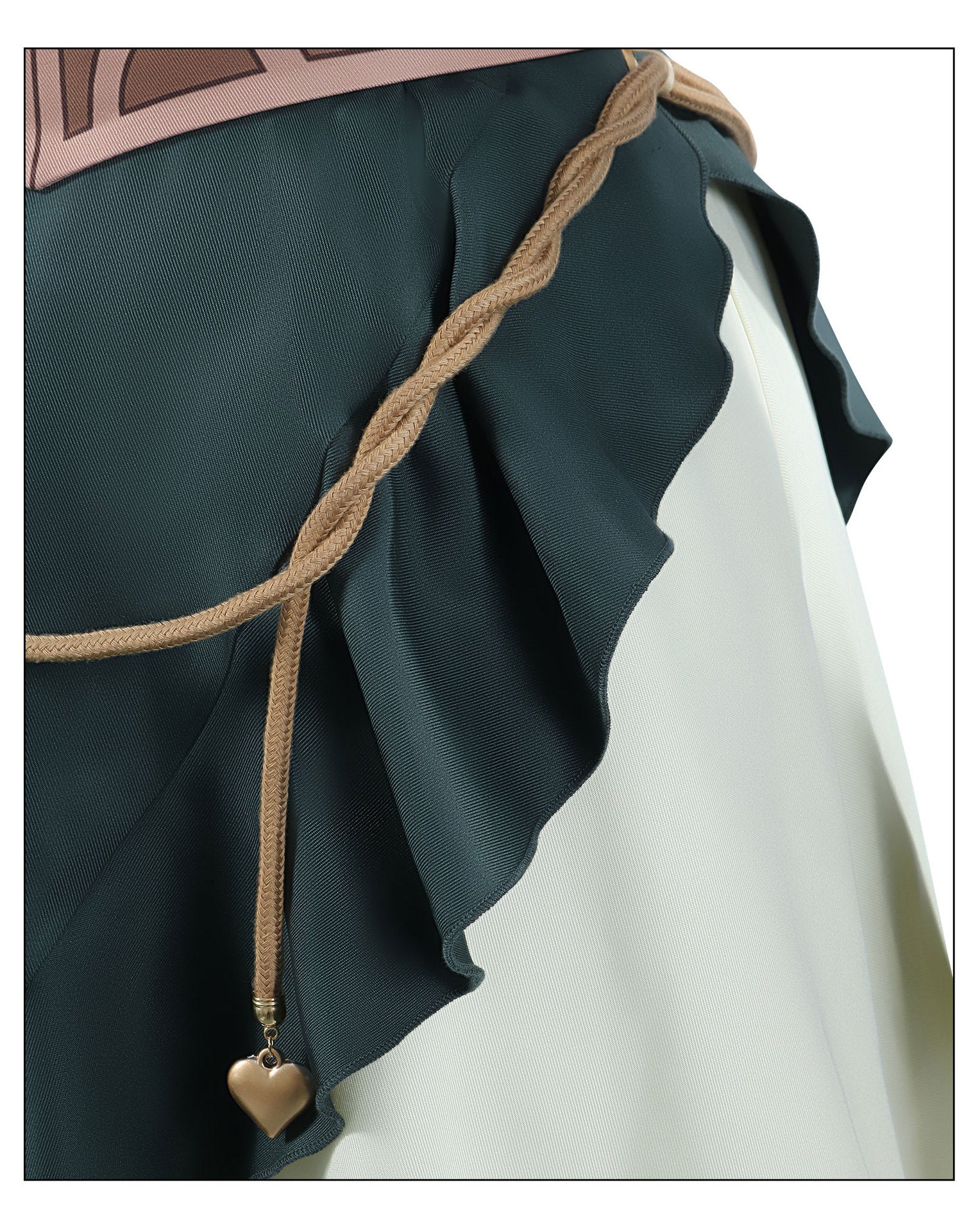 The Lord of the Rings Éowyn Green Court Gown – Helm’s Deep Cosplay Costume - Coscosmos The Lord of the Rings Éowyn Green Court Gown – Helm’s Deep Cosplay Costume - Coscosmos