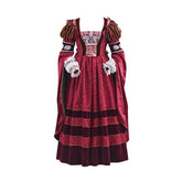 Tudor Dynasty Rose Pink Dress Cosplay Costume - Coscosmos