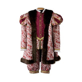Tudor King Henry Court Costume - Renaissance Noble Prince Suit | 18th Century Medieval Outfit by Coscosmos - Coscosmos