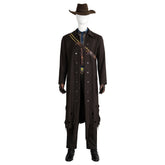 TV Drama Fallout Halloween Cosplay The Ghoul Cooper Howard Costume Set - Coscosmos