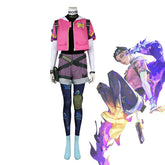 Valorant Duskblade Cosplay Costume - Fearless Contract Duskblade Outfit for Gamers - Coscosmos