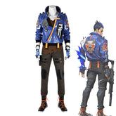 Valorant Yoru Nightcrawler Cosplay Costume Full Set - Coscosmos