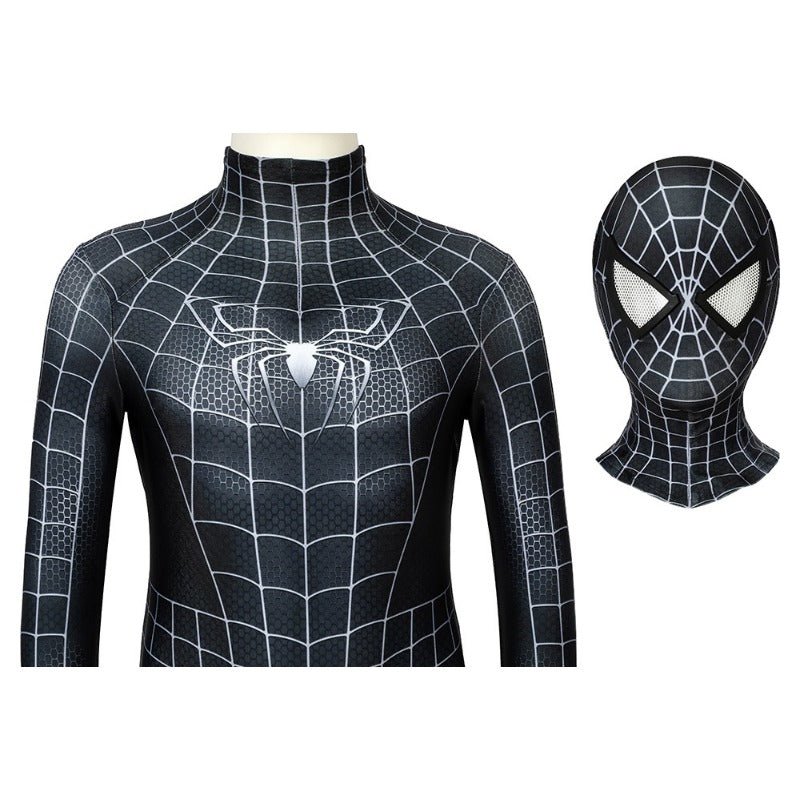 Venom Kids Cosplay Costume Eddie Brock Spider - Man 3 3D Printed Suit - Coscosmos Venom Kids Cosplay Costume Eddie Brock Spider - Man 3 3D Printed Suit - Coscosmos