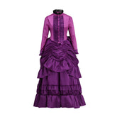Victoria Rose Pink Cosplay Dress – Elegant & Detailed Costume for Women - Coscosmos