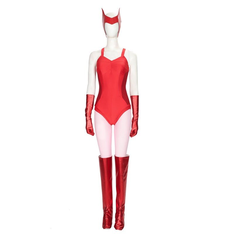 Wanda Maximoff Cosplay Costume - Marvel Cinematic Universe Movie Outfit - Coscosmos