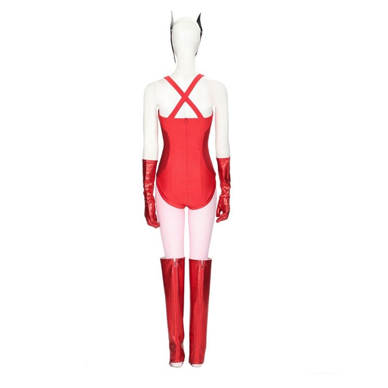 Wanda Maximoff Cosplay Costume - Marvel Cinematic Universe Movie Outfit - Coscosmos Wanda Maximoff Cosplay Costume - Marvel Cinematic Universe Movie Outfit - Coscosmos