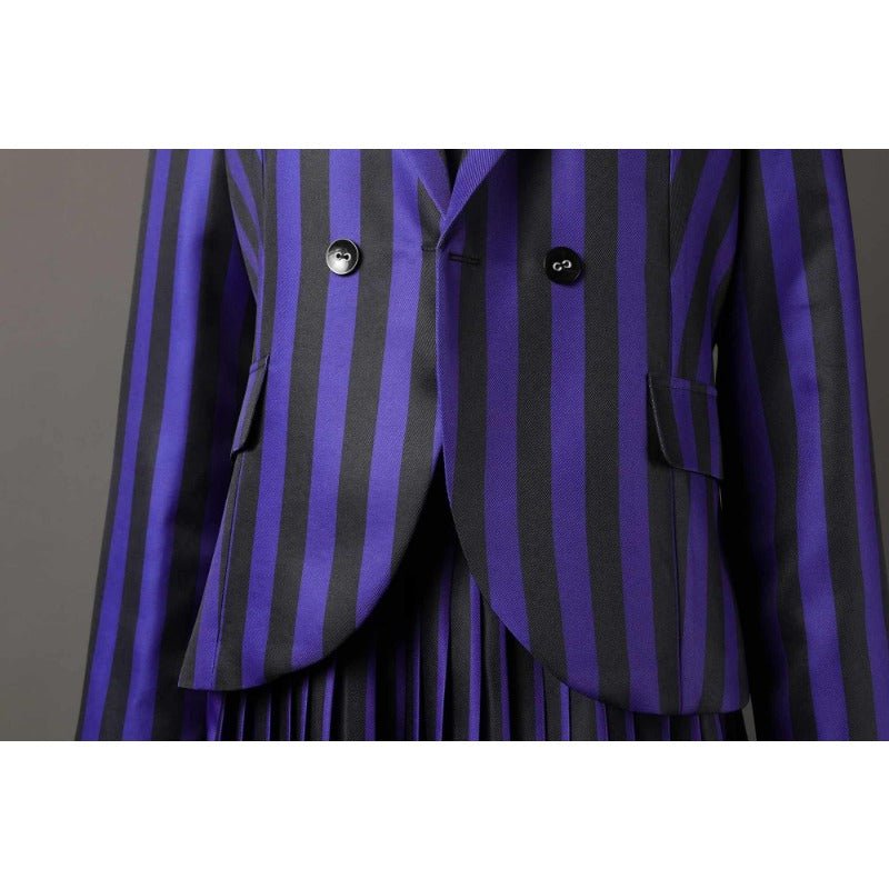 Wednesday Nevermore Academy Uniform Enid Sinclair Cosplay Handmade Costume - Coscosmos Wednesday Nevermore Academy Uniform Enid Sinclair Cosplay Handmade Costume - Coscosmos